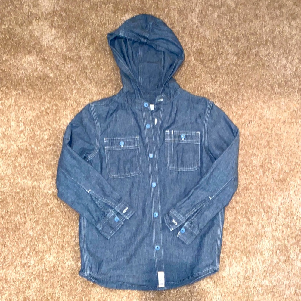2 boys button down shirt 5-6